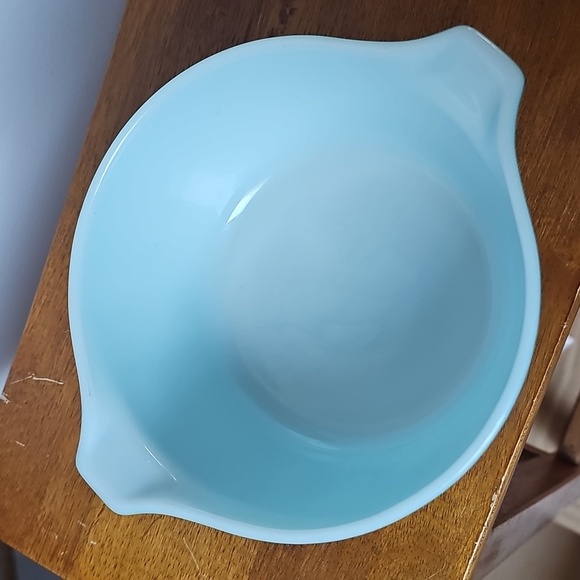 Vintage Pyrex Butterprint Amish Blue 473 1 quart bowl - Picture 8 of 10